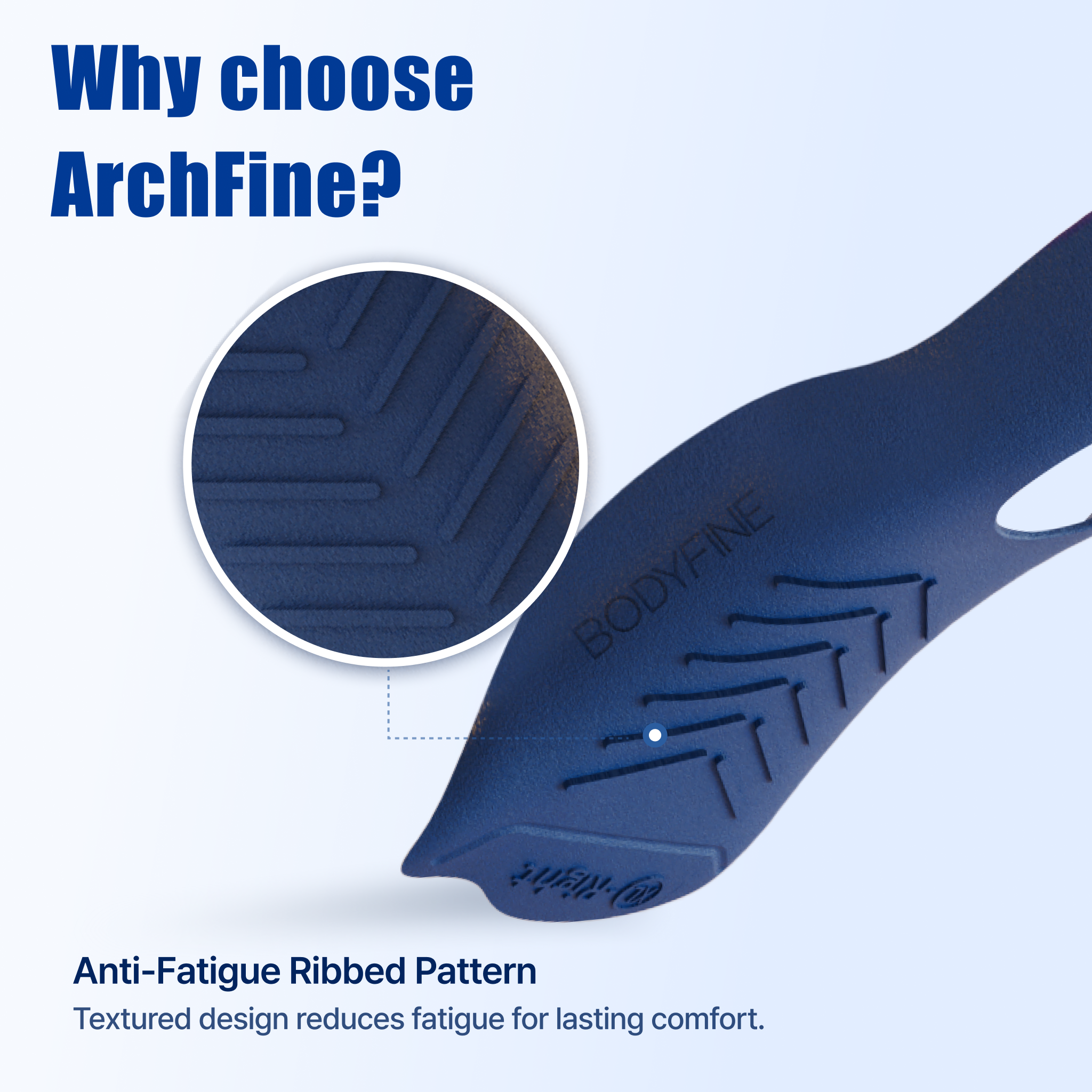 Archfine Insole – Premium Arch Support Insoles (1 Pair) for Men & Women