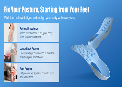 Acupressure Massage Insoles for Leg Care - Reflexology Insoles for Daily Foot Comfort