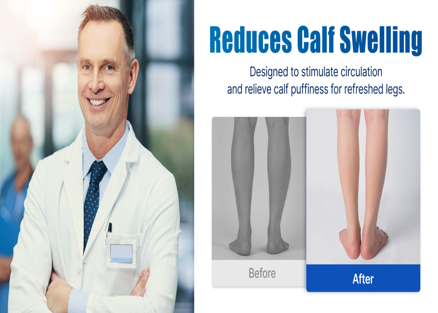 Acupressure Massage Insoles for Leg Care - Reflexology Insoles for Daily Foot Comfort