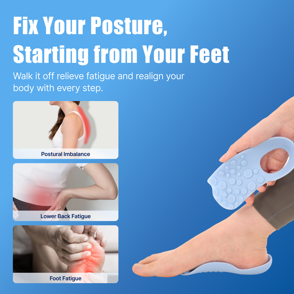 Archfine Pointfit Insole (1 Pair) – Acupressure Massage Insoles for Everyday Leg Care